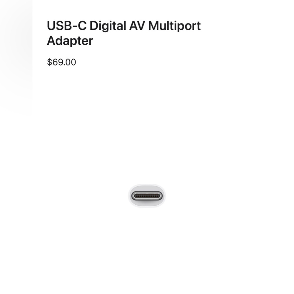 USB-C Digital AV Multiport Adapter